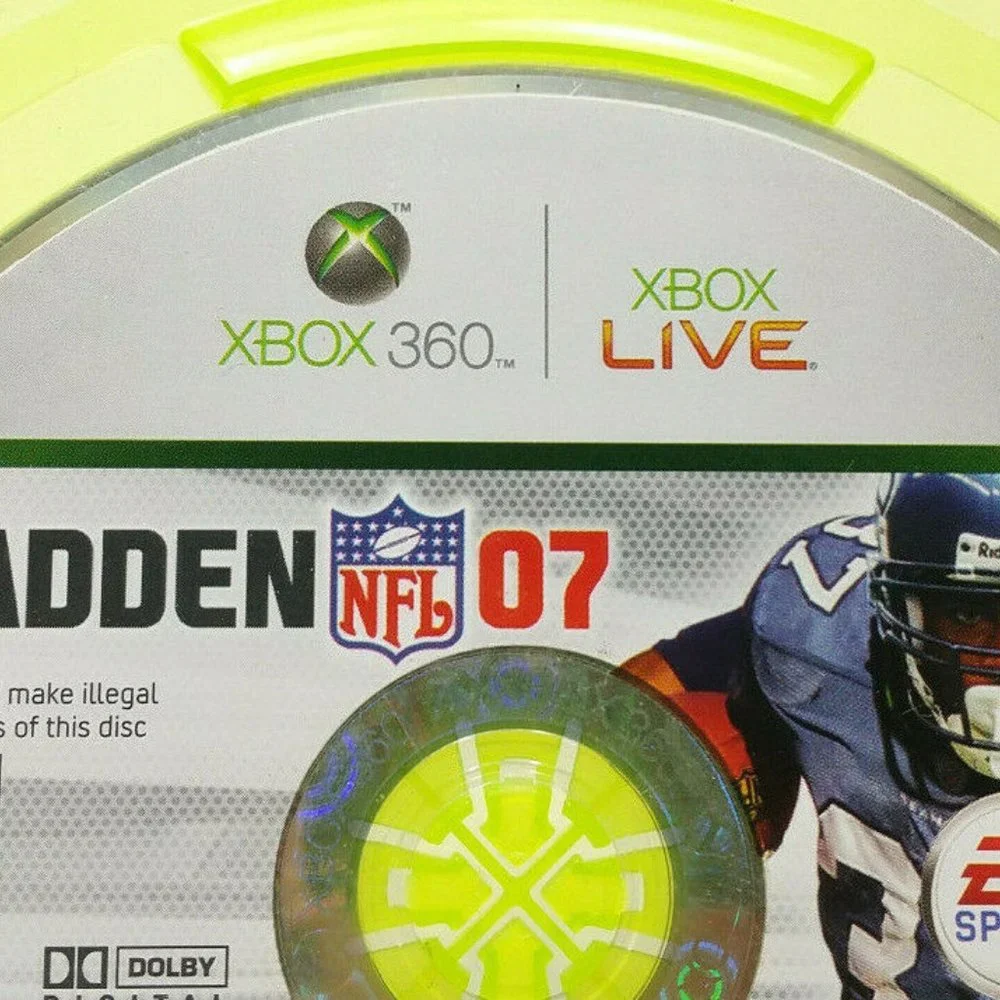 Madden NFL 07 (Microsoft Xbox 360, 2006) DISC ONLY Video Game 5041E1M